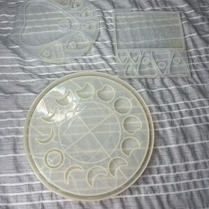 Resin molds moon ouija boards boxDD